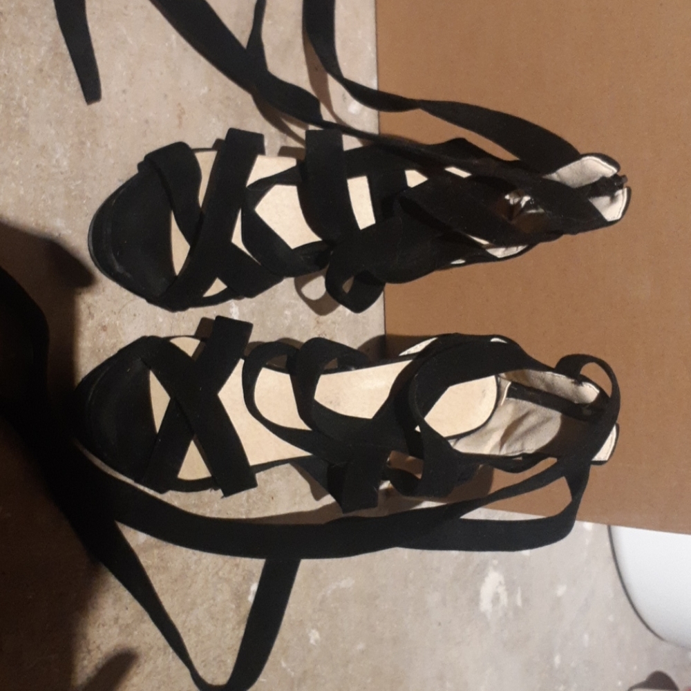 Black heels